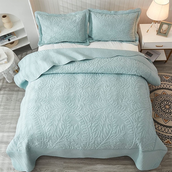 Duck egg 2025 blue quilted throw